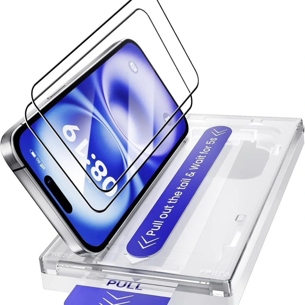 Premium Screen Protector for Smartphones - Black